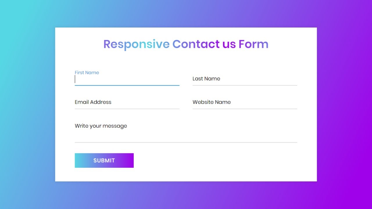 responsive website
